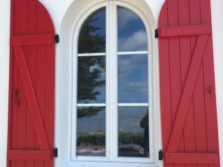 Fenêtres PVC blanches cintrées à Les Moutiers-en-Retz (44)