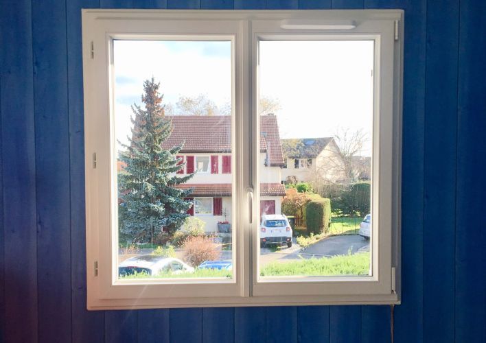 Réalisation de fenêtres PVC à Chassieu