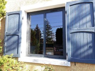 Fenêtres et porte d'entrée ALU gris anthracite