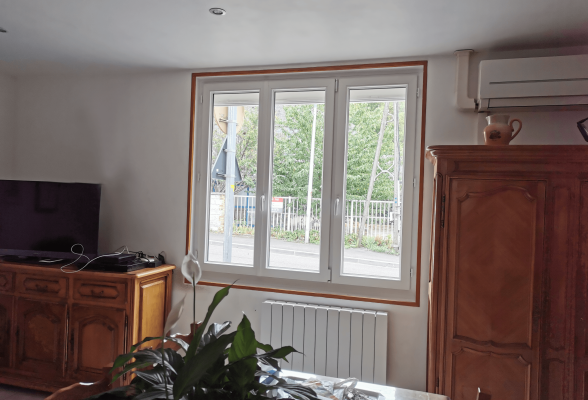Fenêtres en PVC RAL 9016 Blanc T70