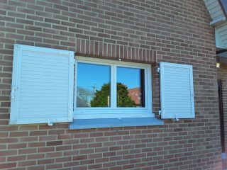 Fenêtres PVC T84 blanc triple vitrage