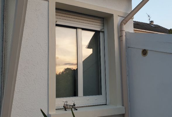 Fenêtre aluminium à ouvrant caché - Fontenay-sous-Bois.