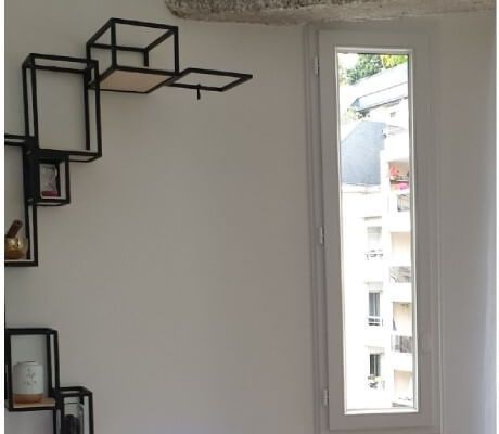 Fenêtre PVC blanc en rénovation complète