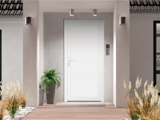 Porte D Entree Pvc Vitree Tryba Prix