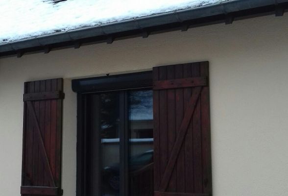TRYBA Bailly-Romainvilliers : fenêtres PVC T84 et volets extérieurs DECO LINE.