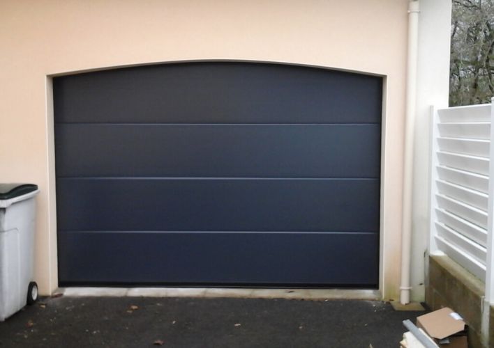 Porte de garage PVC, Aluminium, Bois - TRYBA