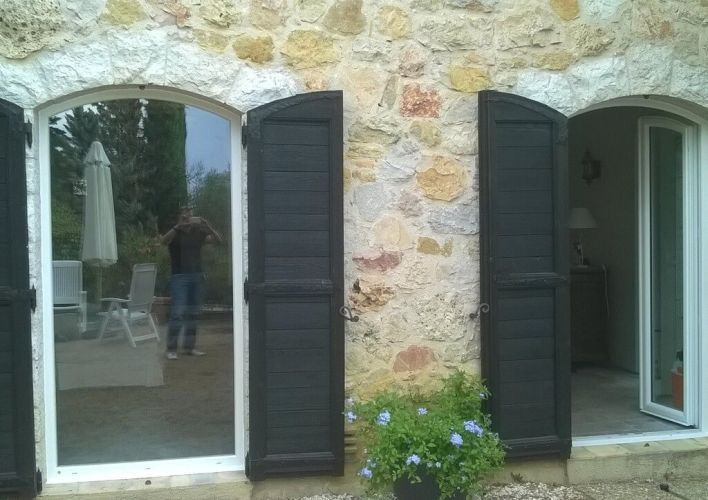Fenêtres PVC T84, TRYBA Montauroux, Grasse.