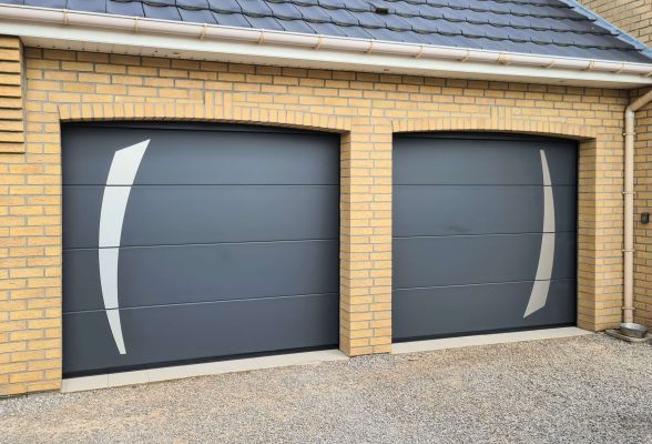 Portes de garage sectionnelles TRYBA Arques.