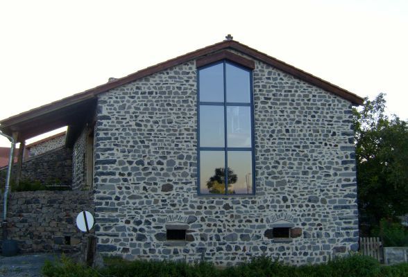 Réalisation de fenêtre aluminium à Solignac-sur-Loire.