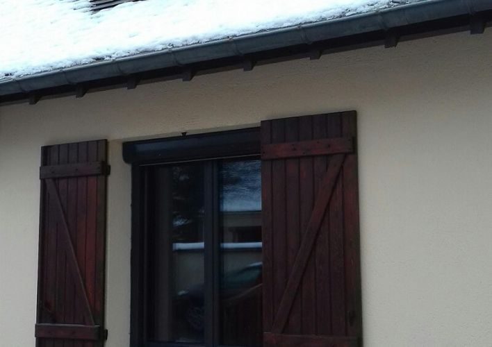 TRYBA Bailly-Romainvilliers : fenêtres PVC T84 et volets extérieurs DECO LINE.
