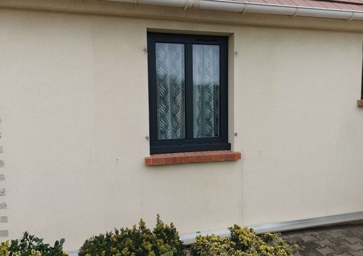 Installation de fenêtre en aluminium à La Chapelle Reanville (27) - TRYBA Vernon