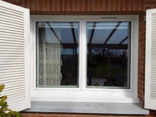 Fenêtres PVC T84 blanc triple vitrage