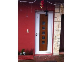 Photos portes d'entrée bois et bicolores