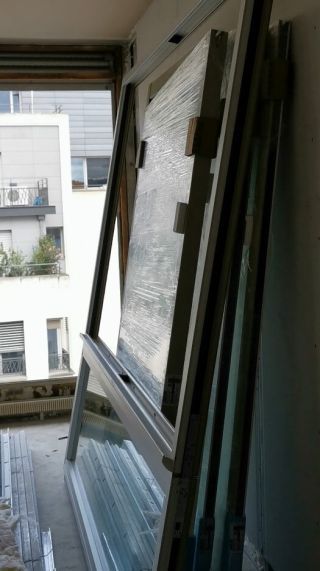Réalisation exceptionnelle de fenêtres à Paris.