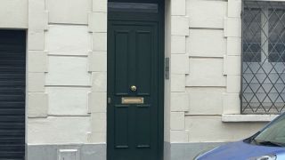 Porte d'entrée d'immeuble en aluminium Tryba Paris