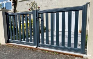 Portails et clôtures sur-mesure en aluminium