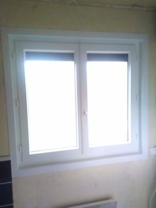 Fenêtres PVC, volets extérieurs et porte alu