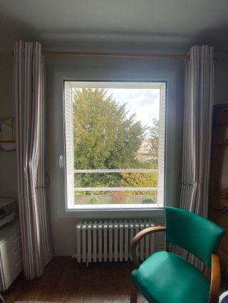 Fenêtres T84 blanches, pose rénovation Juvisy-sur-Orge.