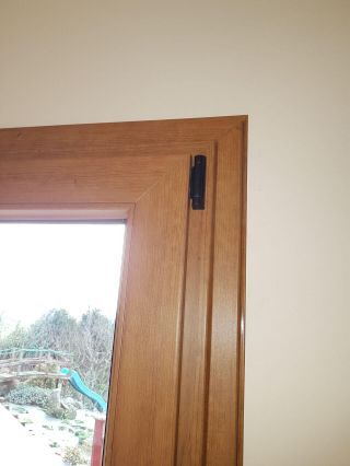 Portes fenêtres PVC gamme T70 imitation bois.