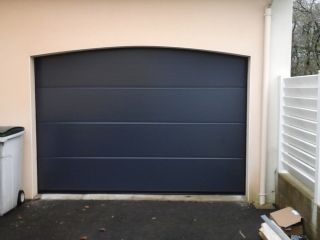 Porte de garage PVC, Aluminium, Bois - TRYBA