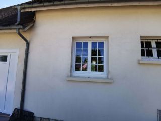 Fenêtre PVC T70 Blanc Ral 9016 avec croisillons