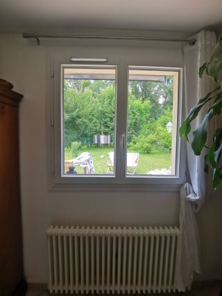 Fenêtre PVC RAL 9016 Blanc T70.