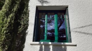 Fenêtre bois TB67 Coloris vert mousse