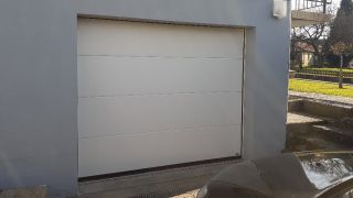 Porte de garage sectionnelle Blanc TRYBA