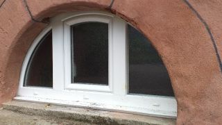 Fenêtre T70 avec cintrage blanc de qualité