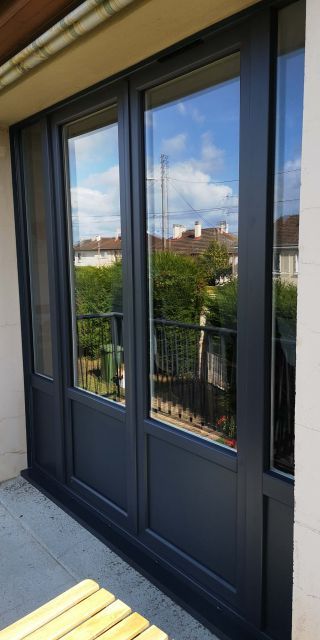 Fenêtres et porte-fenêtre en PVC T84 à Trouville-sur-Mer