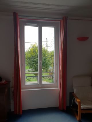 Fenêtre PVC T84 de haute qualité
